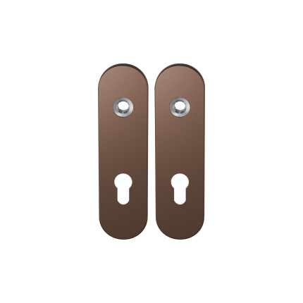 GPF1110.A2 kortschild afgerond PC72 Bronze blend