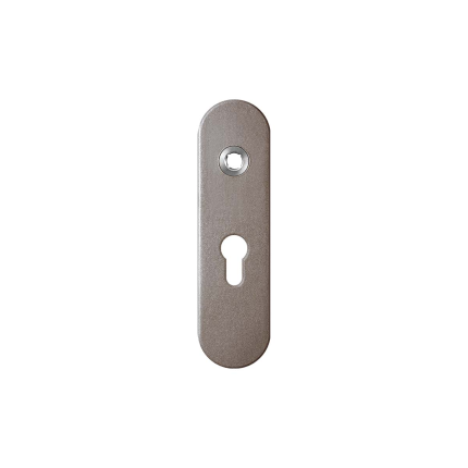 GPF1110.A3L kortschild afgerond PC55 linksdraaiend Mocca blend