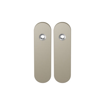 GPF1110.A4 kortschild afgerond Champagne blend