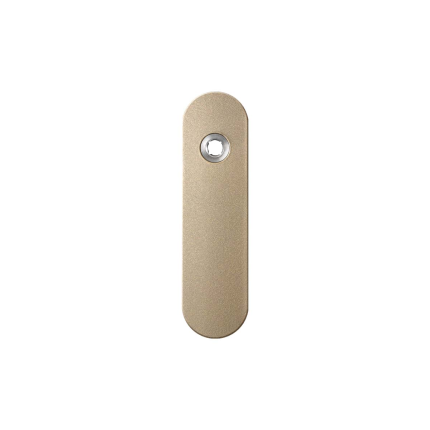 GPF1110.A4L kortschild afgerond blind linksdraaiend Champagne blend
