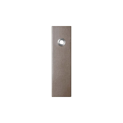 GPF1115.A3R kortschild rechthoekig blind rechtsdraaiend Mocca blend