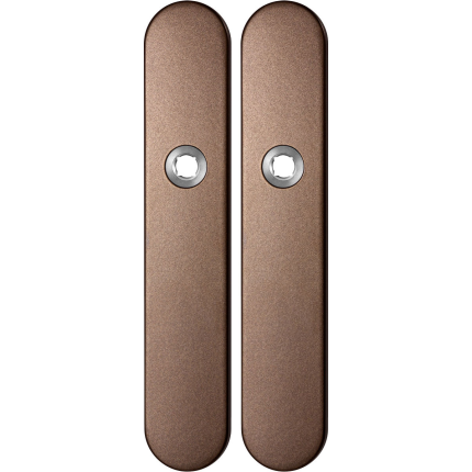 GPF1120.A2 langschild afgerond Bronze blend