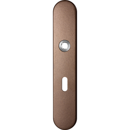GPF1120.A2R langschild afgerond BB56 rechtsdraaiend Bronze blend