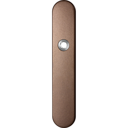 GPF1120.A2R langschild afgerond blind rechtsdraaiend Bronze blend