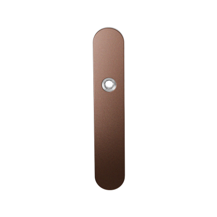 GPF1120.A2R langschild afgerond rechtsdraaiend Bronze blend