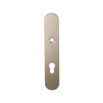 GPF1120.A4L langschild afgerond PC72 linksdraaiend Champagne blend