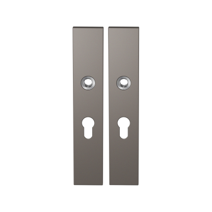GPF1125.A3 langschild rechthoekig PC55 Mocca blend