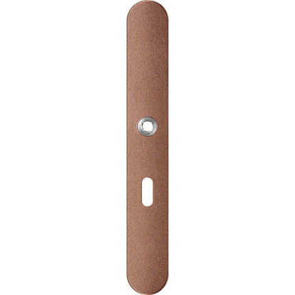 GPF1170.A2L langschild afgerond BB56 linksdraaiend Bronze blend
