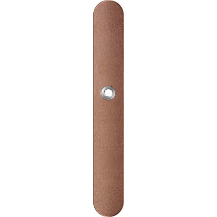 GPF1170.A2R langschild afgerond blind rechtsdraaiend Bronze blend