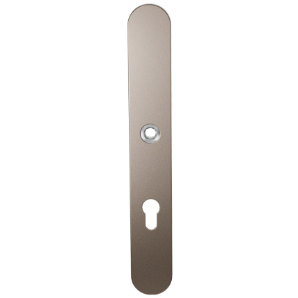 GPF1170.A3R langschild afgerond PC72 rechtsdraaiend Mocca blend