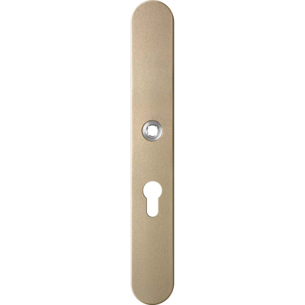 GPF1170.A4R langschild afgerond PC55 rechtsdraaiend Champagne blend