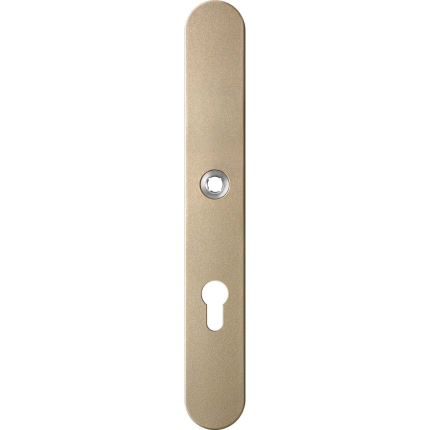 GPF1170.A4R langschild afgerond PC72 rechtsdraaiend Champagne blend