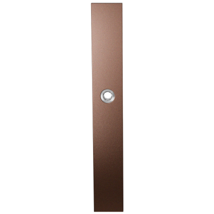 GPF1175.A2L langschild rechthoekig linksdraaiend Bronze blend