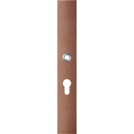 GPF1175.A2L langschild rechthoekig PC55 linksdraaiend Bronze blend
