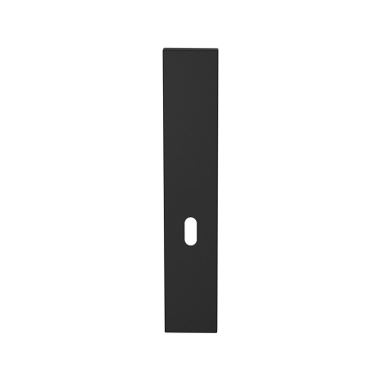 GPF1225.61L/R langschild rechthoekig BB56 zonder krukgat links-/ rechtsdraaiend zwart