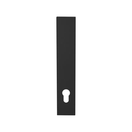 GPF1225.61L/R langschild rechthoekig PC92 zonder krukgat links-/ rechtsdraaiend zwart