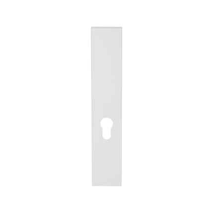 GPF1225.62L/R langschild rechthoekig PC55 zonder krukgat links-/ rechtsdraaiend wit