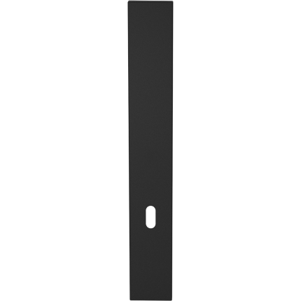 GPF1275.61L/R langschild XL rechthoekig BB72 zonder krukgat links-/ rechtsdraaiend zwart