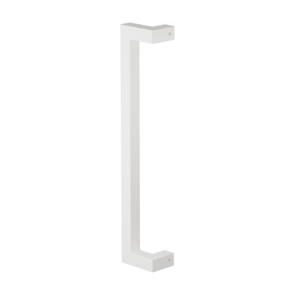 GPF13 deurgreep wit verkropt 22x22mm