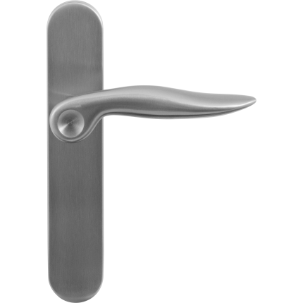 GPF1330.20 Kare deurkruk op langschild blind