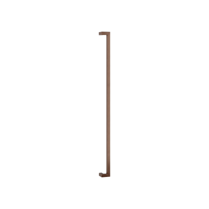 GPF14 deurgreep verkropt 30x30x1400mm hoogte 60mm Bronze blend