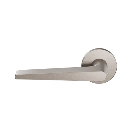 GPF2060.A3.00L/R Mocca blend deurkruk Piko op ronde rozet, links-/rechtswijzend