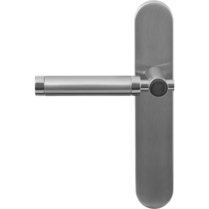 GPF2075.20L Moko duo deurkruk op langschild blind linkswijzend