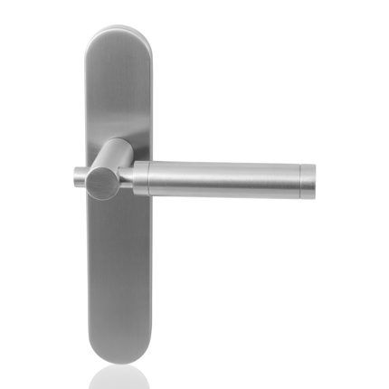 GPF2077.20 Moko deurkruk op langschild WC57/5 normale knop