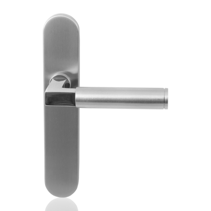 GPF2080.20 Kuri duo deurkruk op langschild PC72