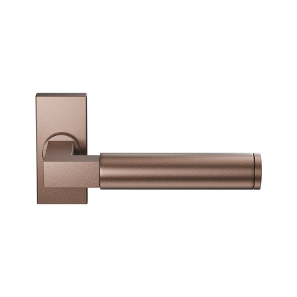 GPF2080.A2 Bronze blend Kuri deurkruk R op RH rozet