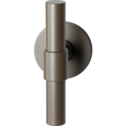 GPF3046.A3-05 Mocca blend Hipi Deux kruisknop vast incl. knopvastzetter op rozet
