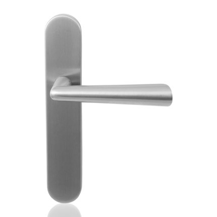 GPF3100.20 Pirau deurkruk op langschild WC57/5 normale knop
