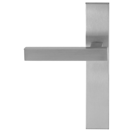 GPF3115.25L Hinu deurkruk op langschild blind linkswijzend