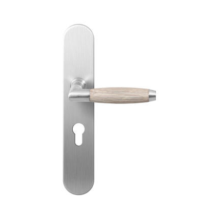 GPF4042.20R Ika deurkruk op langschild PC55 rechtswijzend