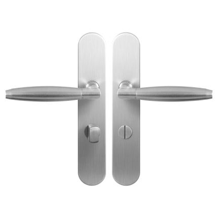 GPF4046.20 Ika XL deurkruk op langschild WC63/8 normale knop