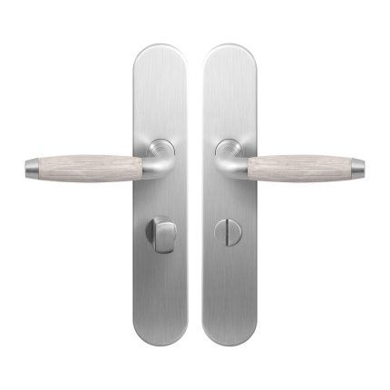 GPF4242.20 Ika deurkruk op langschild WC57/5 normale knop