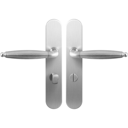 GPF4346.20 Ika XL deurkruk op langschild WC63/8 normale knop
