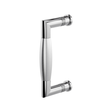 GPF4915.49A RVS gepolijst/RVS geborsteld haaks 130x60/114mm