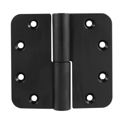 GPF6351.65 paumelle 89x96 mm egaal DIN rechts ronde hoek zwart