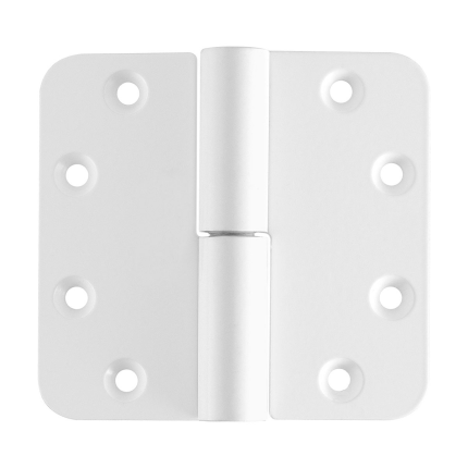 Paumelle 89x96 mm Egaal DIN Rechts Ronde Hoek Wit GPF6351.66 