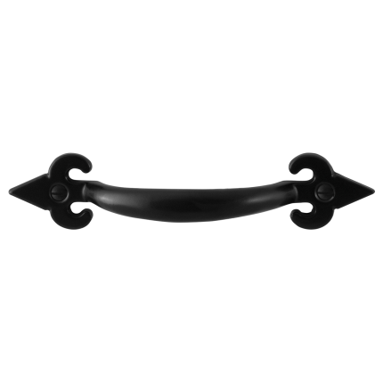 GPF6530.60 meubelgreep 110mm smeedijzer zwart