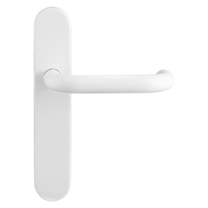 GPF8207.60 Hoa deurkruk op langschild wit blind