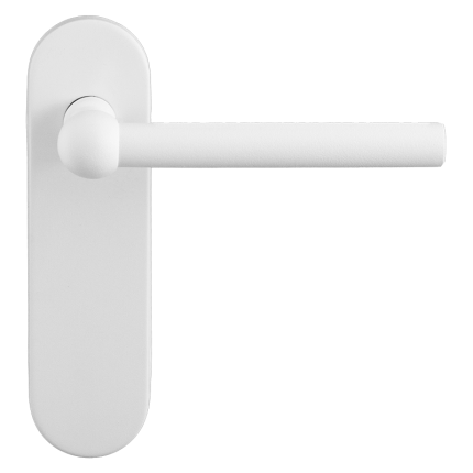 GPF8247.50 Hipi deurkruk op kortschild wit blind