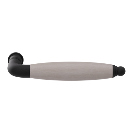 GPF8261 Ika XL deurkruk zwart/whitewash