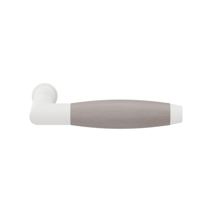 GPF8277 Ika deurkruk wit/eiken whitewash