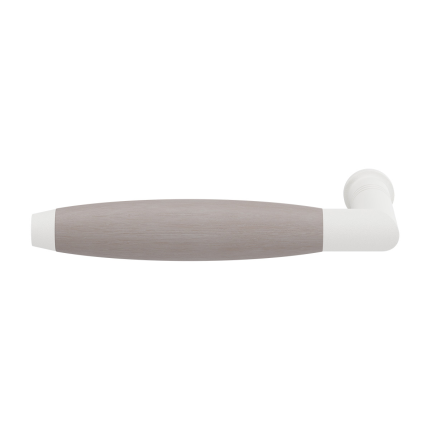 GPF8278 Ika XL deurkruk wit/eiken whitewash links-/ rechtswijzend