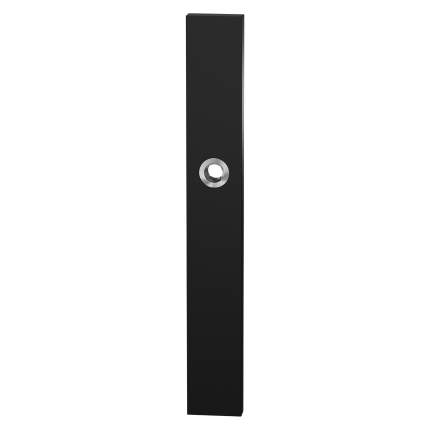 GPF8876.61/blind veiligheidsbinnenschild blind zwart
