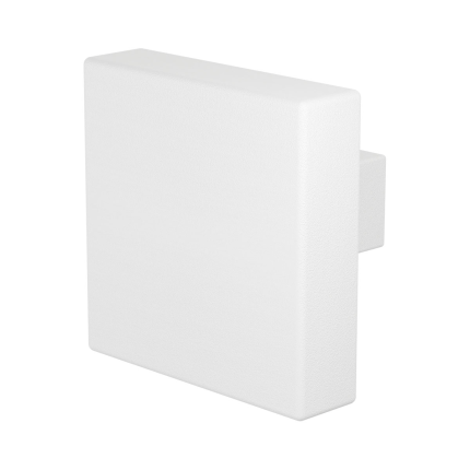 GPF8950.62 Wit vierkante knop 60x60x16mm draaibaar