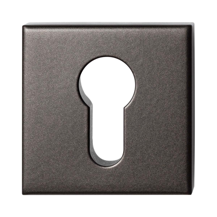 GPF9386.A1 Dark blend vierkante veiligheidsbuitenrozet