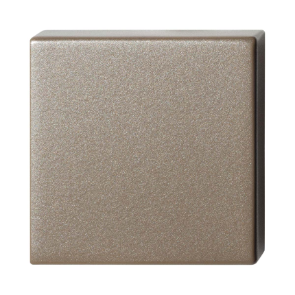 GPF9388.A3 Mocca blend vierkante veiligheidsbuitenrozet blind